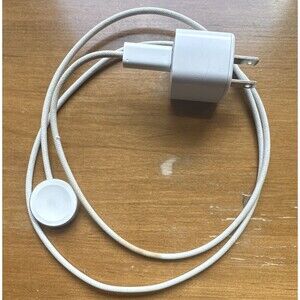 Verizon Magnetic Smart Watch Charger Puck Cable 1m w/ White USB-C Adapter